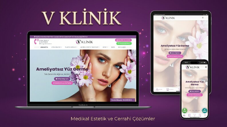 Estetik Hastanesi Kurumsal Web Sitesi