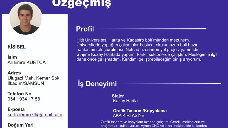 İş örneğim