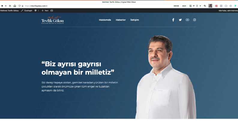 Tevfik Göksü Kişisel İnternet Sitesi
