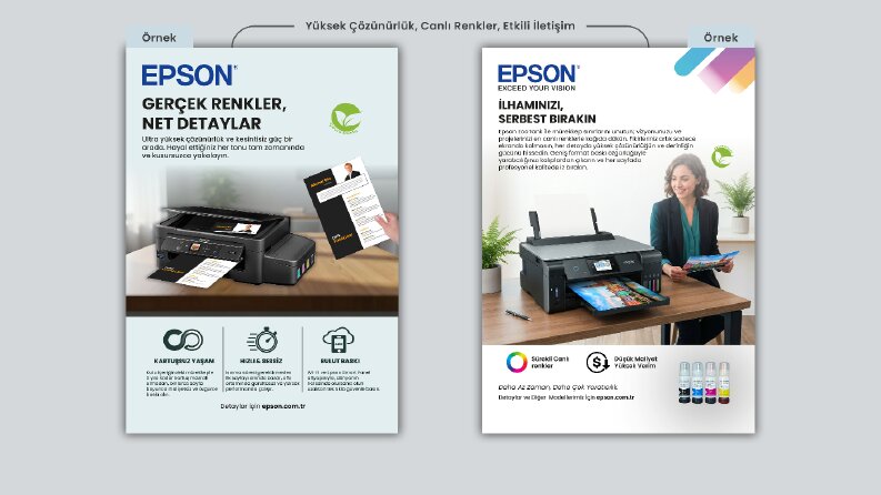 Epson - Dergi Sayfası Tasarımı