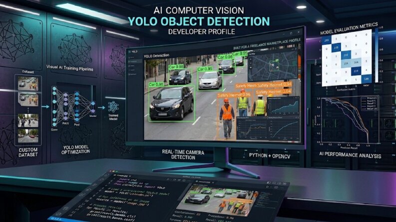 YOLO ile Projenize Özel Nesne Tespiti Modelleri Eğitebilirim