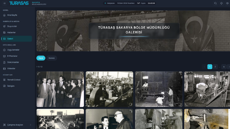 TURASAŞ İntranet - Kurumsal Portal