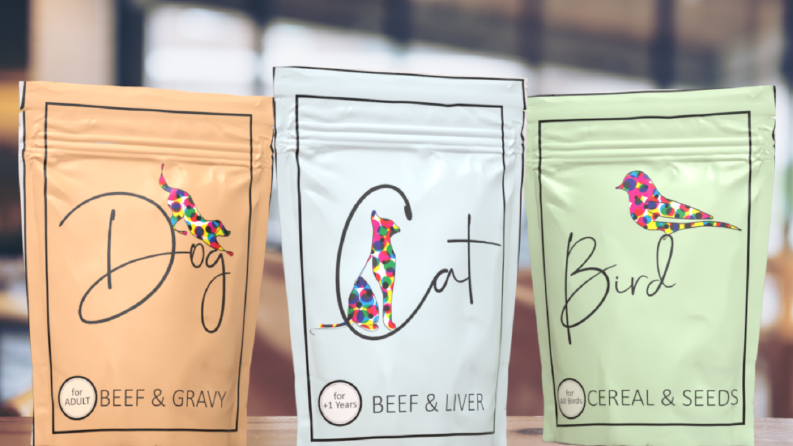 Pet Food ambalaj tasarımı