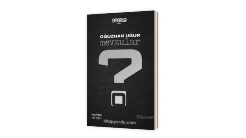 Oğuzhan Uğur'un "Mevzular" İsimli Kitabına Editörlük Hizmeti