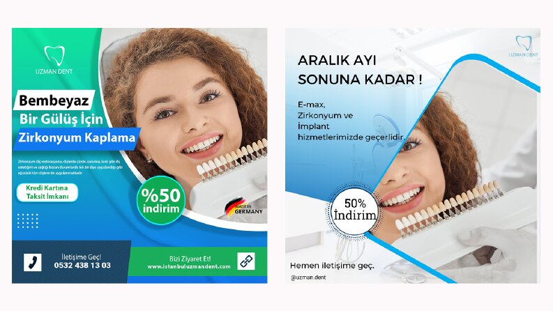 Uzman Dent Diş Kliniği Reklam Çalışması