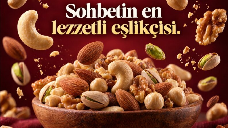 Yükselen | Karışık Kuruyemiş Reklamı