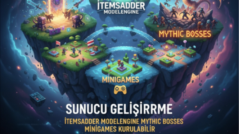 ItemsAdder, ModelEngine & BOSS'lu PRO Sunucu Kurulumu