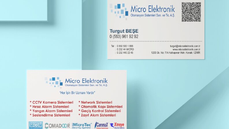 Microelektronik Kartvizit | Bussiness Card
