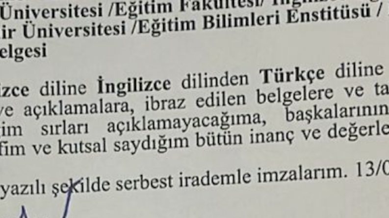 Yeminli çeviri