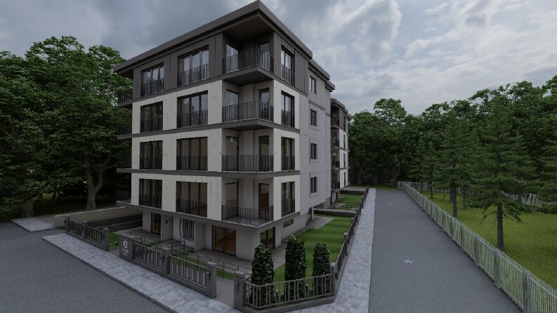 Konut Projesi Dış Cephe Render
