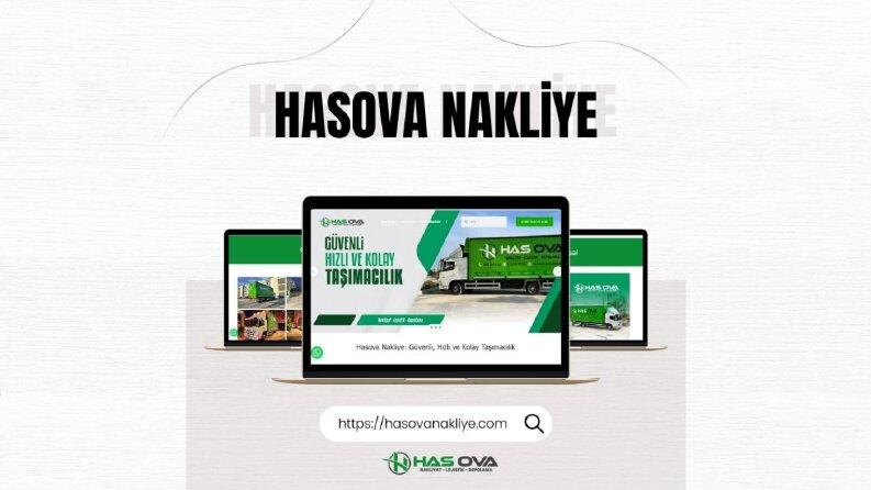 Hasova Nakliye İçin Hazırladığımız Nakliye Sitesi Projemiz
