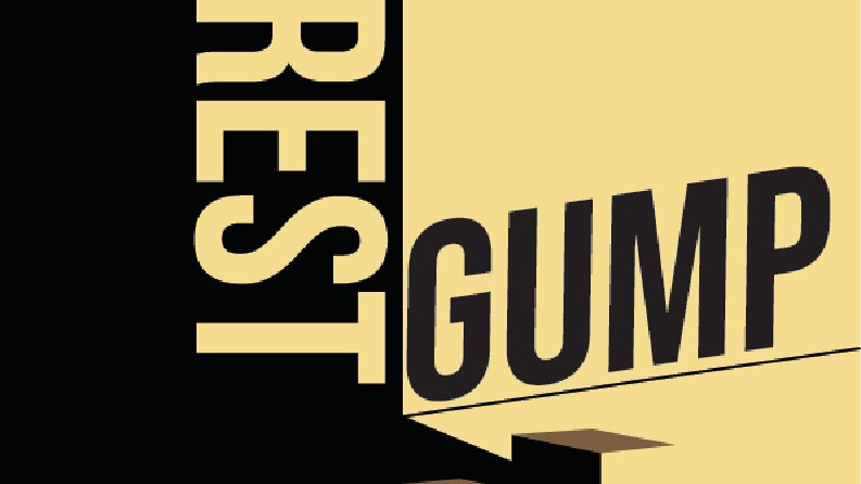 forrest gump film afişi tasarımı