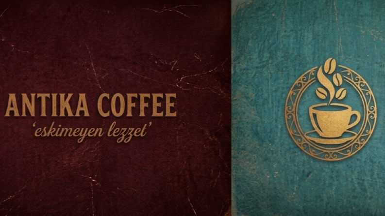 ANTIKA COFFEE - Logo Tasarımı