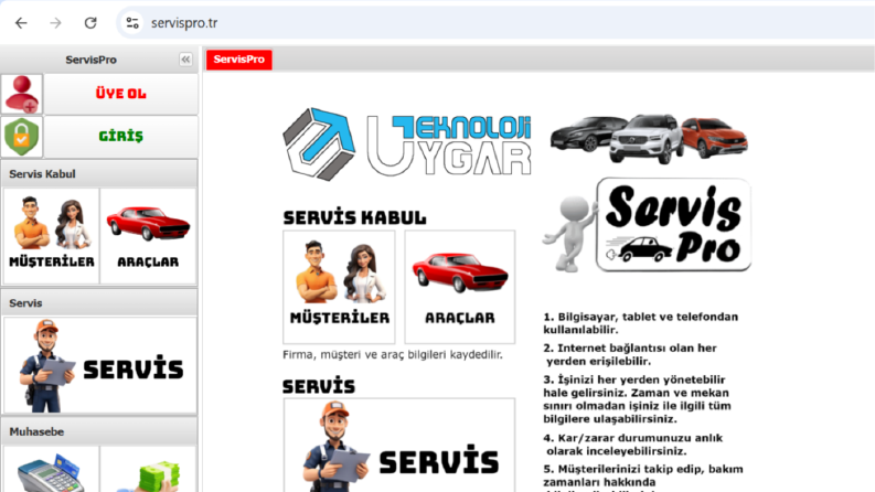 ServisPro.tr