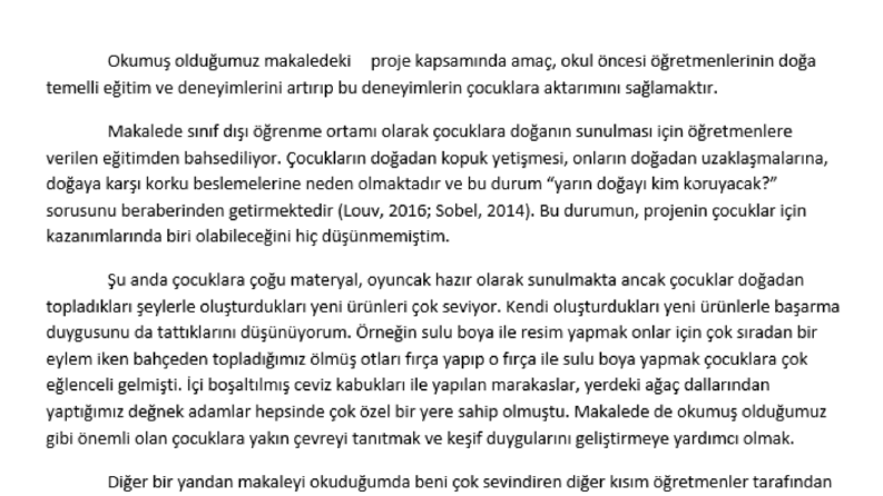 Blog yazısı
