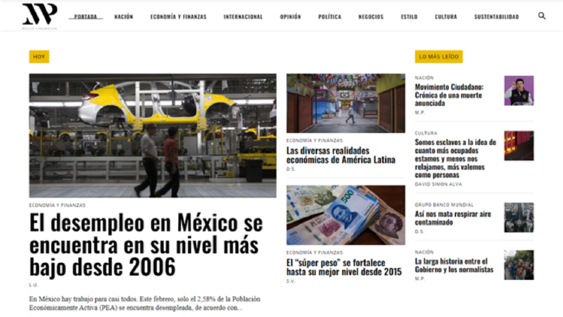México Pragmático - Haber Websitesi