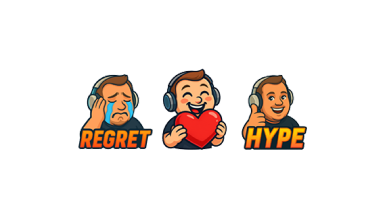 Twitch/Kick İçin Emote & Rozet Tasarımı  | Yapabilirim