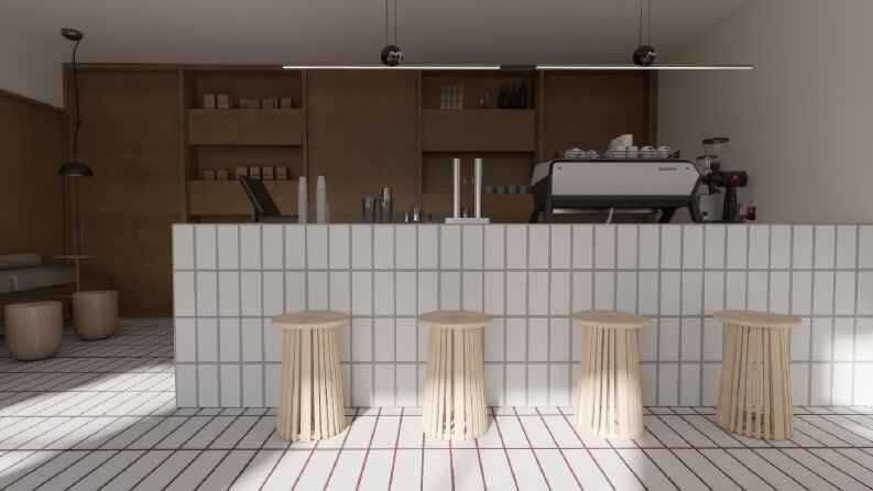 B.B. Cafe Tasarımı