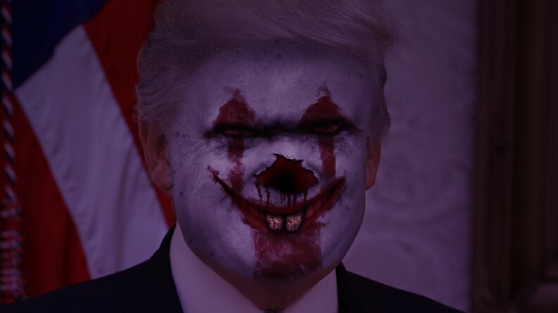 Palyaço efekt trump