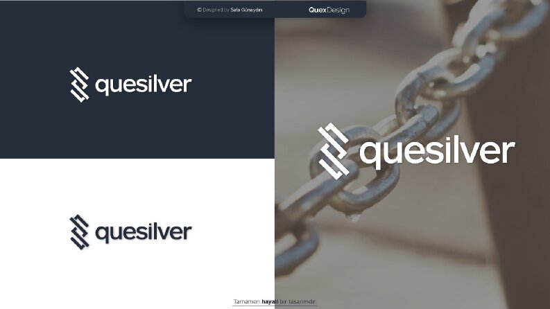 'quesilver' Logo çalışması