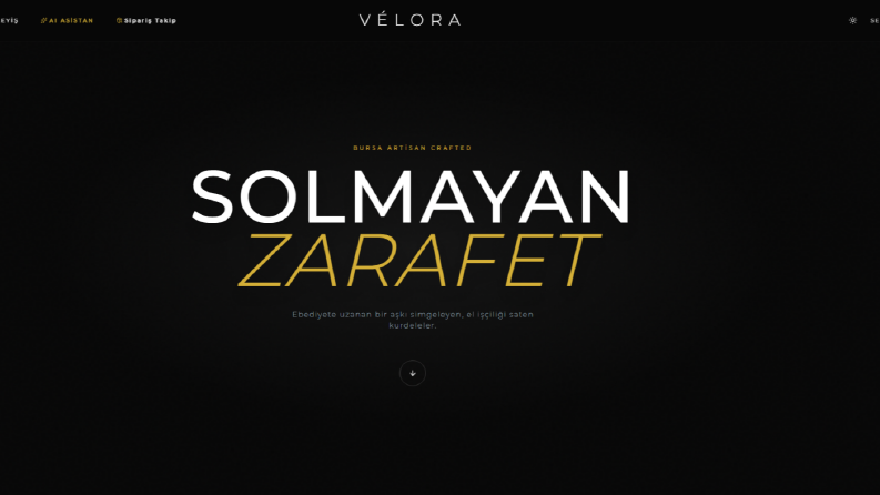 Velora - İşletme Web Sayfası