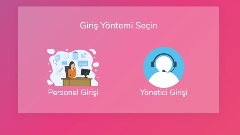 Yönetici ve Personel Panelli Yönetim & Takip Sistemi