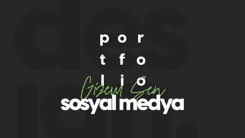 Sosyal Medya- Post Tasarımı