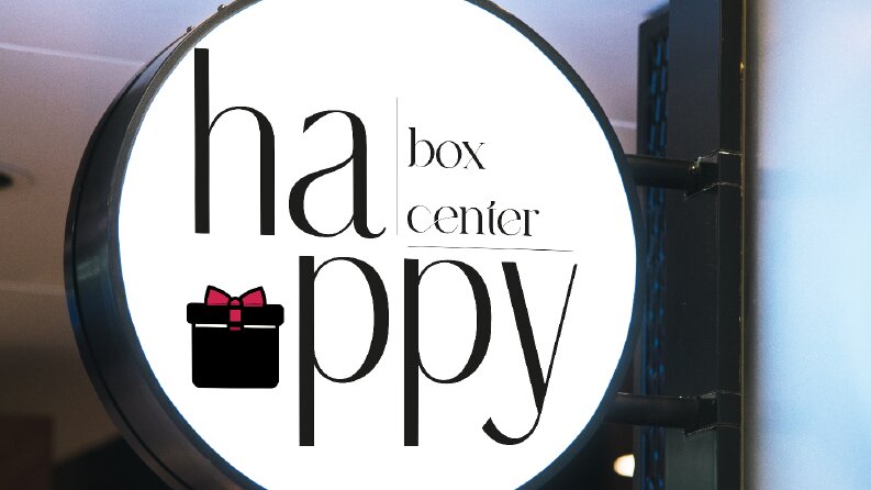 Happy Box Center logo tasarımı