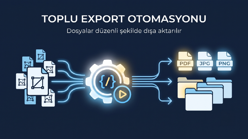 Toplu çıktı alma ve dosya adlandırma otomasyonu