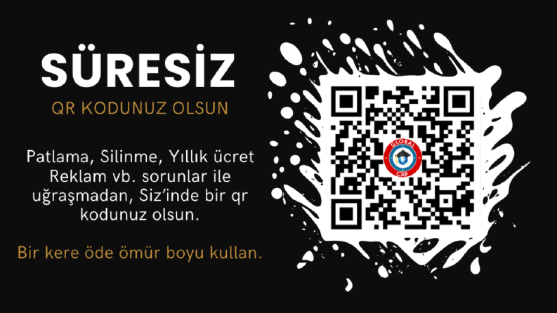 Sınırsız ve Süresiz QR Kod Tasarımı
