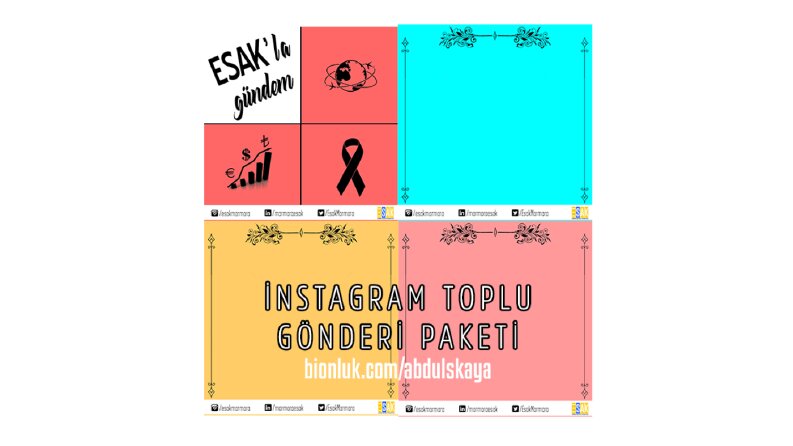 İnstagram çoklu gönderi paketi