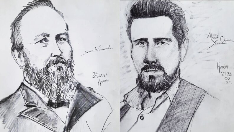 Karikatür ve potrede farklı bir açı