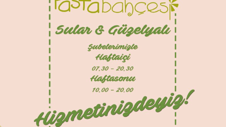 Pastabahçesi Sosyal Medya İçerik Tasarımları