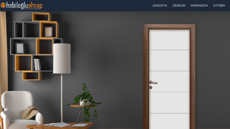 Hebiloğlu Ahşap Kurumsal Web Sitesi