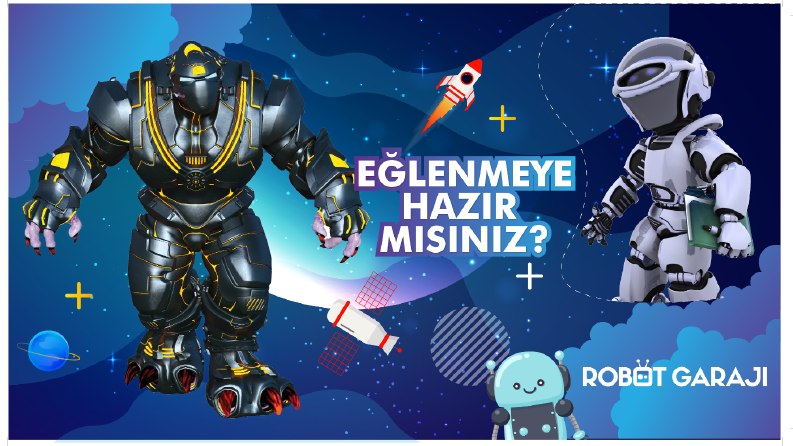 Robot Garajı Afiş Tasarımı