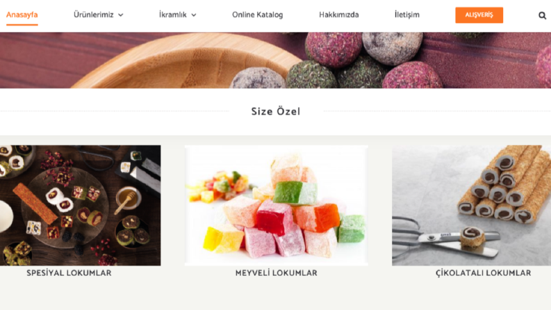 Şefim Gıda Kurumsal Web Tasarımı