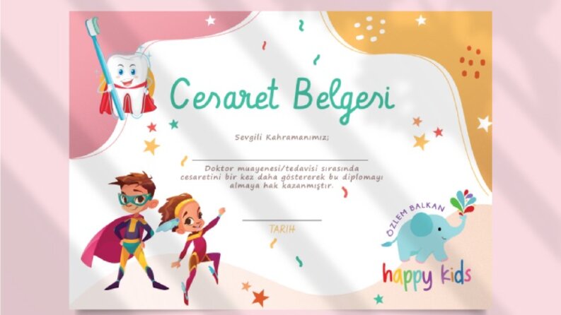 Diş Hekimlerine Özel Belge ve Logo Tasarımı