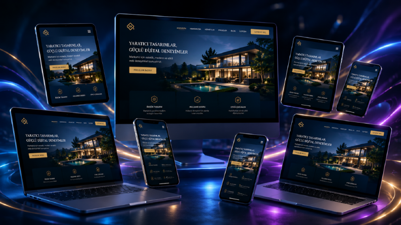 Kurumsal Web Arayüzü & Yönetim Paneli Tasarımı