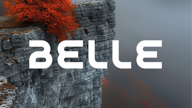 Belle Concept Logo • Güzelliğin Görsel Yansıması