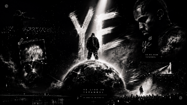 Kanye west sosyal medya tasarımı