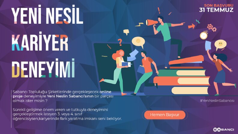 Sabancı Giriş Ekranı Konsepti