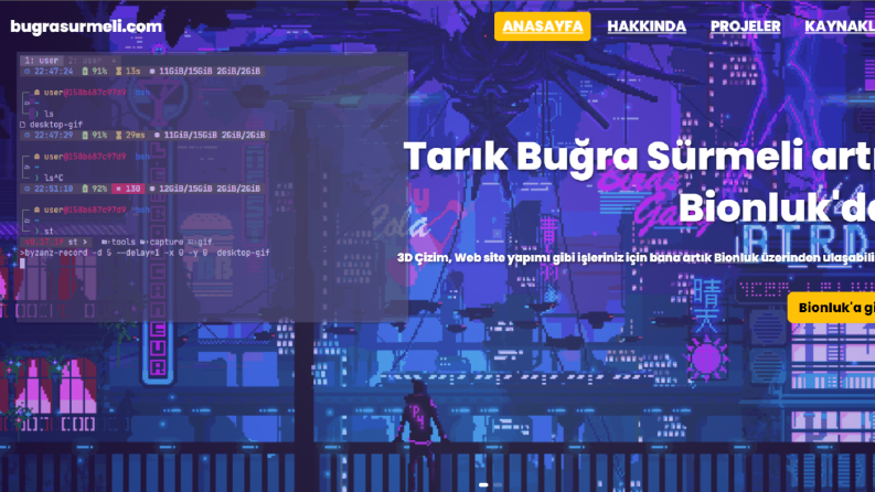 Kişisel Web Sitesi