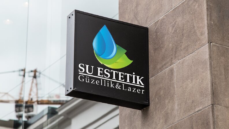 Su Estetik Güzellik Lazer Logo Çalışmaları