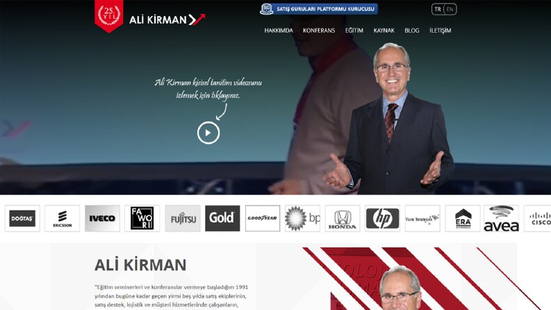 Ali KİRMAN Kişisel Web Sitesi