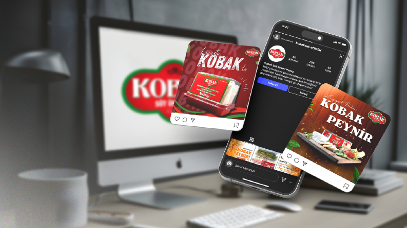Kobak Süt Ürünleri | Sosyal Medya Tasarımları