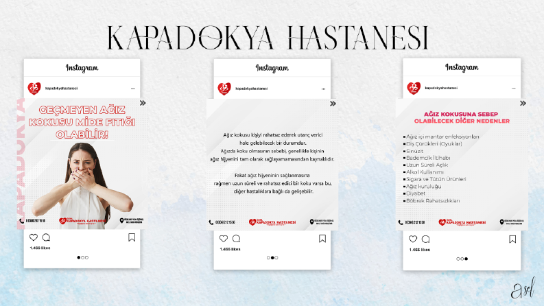 Kapadokya Hastanesi Post Çalışması