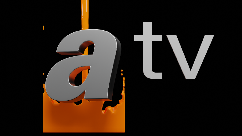 ATV 3D Logo Tasarımı ve Animasyonu