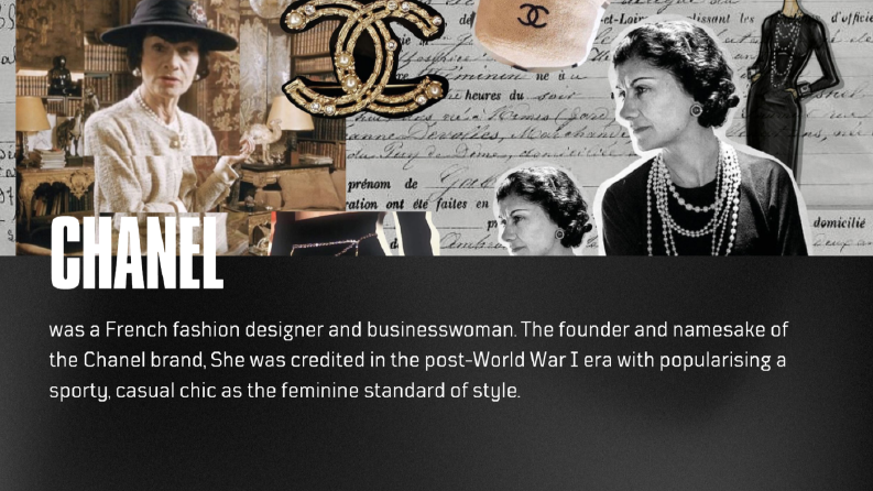 Coco Chanel - Tanıtım Sunumu