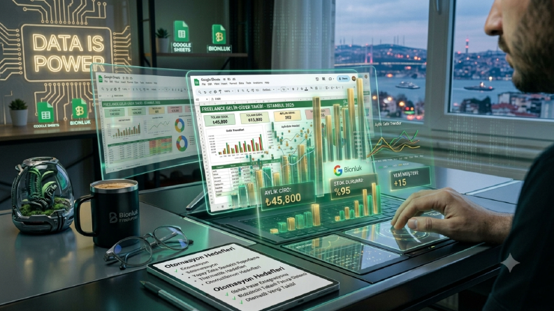 Excel & Google Sheets Dinamik Raporlama Paneli