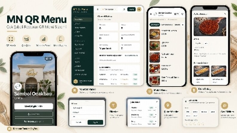 MN QR Menu – Çok Şubeli Restoran QR Menü Sistemi